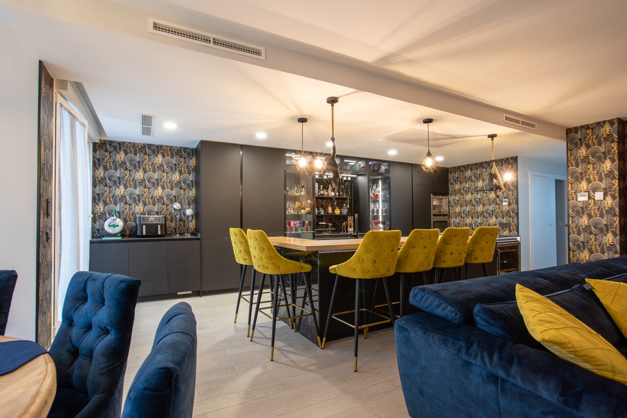 cocina a las afueras Madrid contemporánea