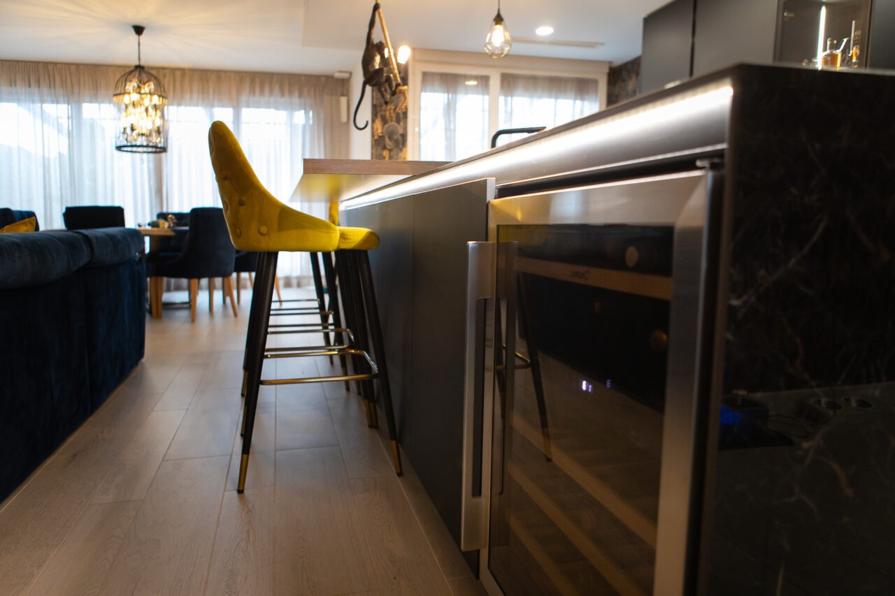 cocina a las afueras Madrid isla